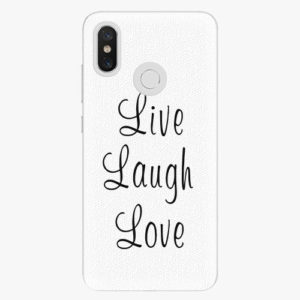 Plastový kryt iSaprio - Live Laugh Love - Xiaomi Mi 8