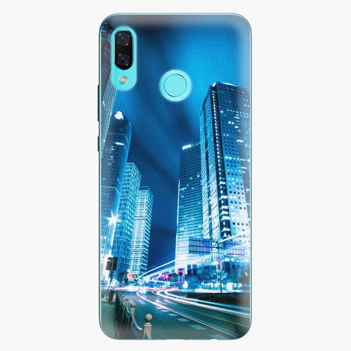 Plastový kryt iSaprio - Night City Blue - Huawei Nova 3 Plastový kryt iSaprio - Night City Blue - Huawei Nova 3