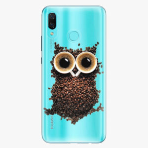 Plastový kryt iSaprio - Owl And Coffee - Huawei Nova 3