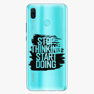 Plastový kryt iSaprio - Start Doing - black - Huawei Nova 3