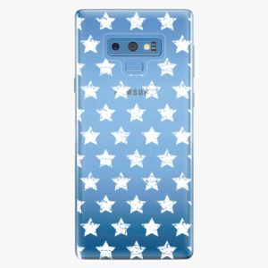 Plastový kryt iSaprio - Stars Pattern - white - Samsung Galaxy Note 9