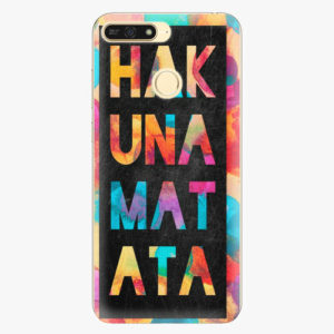 Plastový kryt iSaprio - Hakuna Matata 01 - Huawei Honor 7A