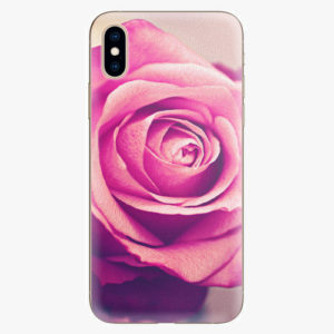 Plastový kryt iSaprio - Pink Rose - iPhone XS