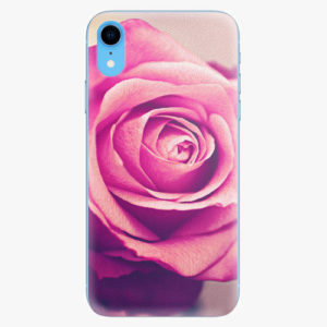 Plastový kryt iSaprio - Pink Rose - iPhone XR