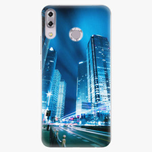 Plastový kryt iSaprio - Night City Blue - Asus ZenFone 5Z ZS620KL