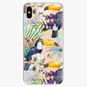 Plastový kryt iSaprio - Tucan Pattern 01 - iPhone XS Max