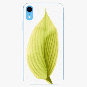 Plastový kryt iSaprio - Green Leaf - iPhone XR