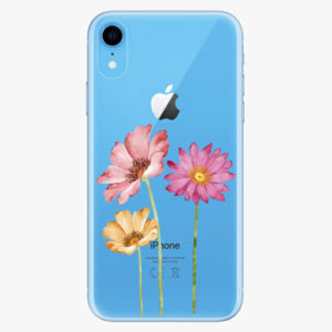 Plastový kryt iSaprio - Three Flowers - iPhone XR