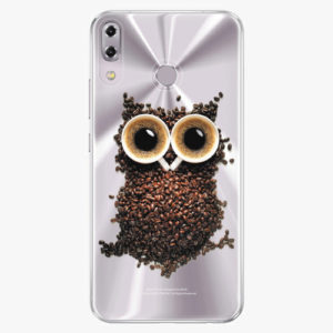 Plastový kryt iSaprio - Owl And Coffee - Asus ZenFone 5Z ZS620KL