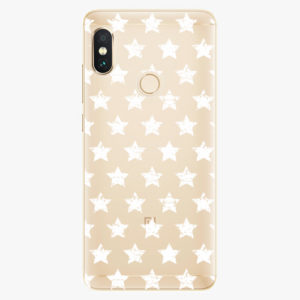 Plastový kryt iSaprio - Stars Pattern - white - Xiaomi Redmi Note 5