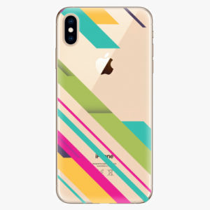 Plastový kryt iSaprio - Color Stripes 03 - iPhone XS Max