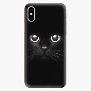 Plastový kryt iSaprio - Black Cat - iPhone XS