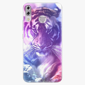 Plastový kryt iSaprio - Purple Tiger - Asus ZenFone 5Z ZS620KL