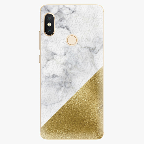 Plastový kryt iSaprio - Gold and WH Marble - Xiaomi Redmi Note 5 Plastový kryt iSaprio - Gold and WH Marble - Xiaomi Redmi Note 5