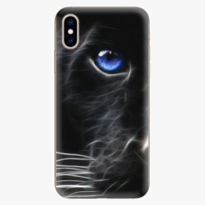 Plastový kryt iSaprio - Black Puma - iPhone XS