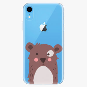 Plastový kryt iSaprio - Brown Bear - iPhone XR