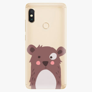 Plastový kryt iSaprio - Brown Bear - Xiaomi Redmi Note 5