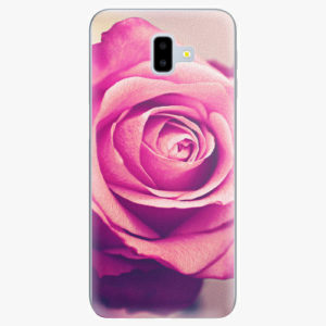 Plastový kryt iSaprio - Pink Rose - Samsung Galaxy J6+