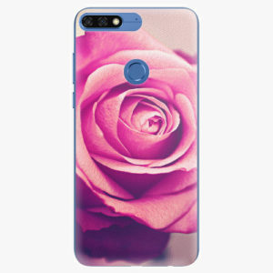 Plastový kryt iSaprio - Pink Rose - Huawei Honor 7C