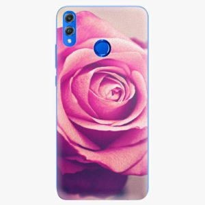Plastový kryt iSaprio - Pink Rose - Huawei Honor 8X