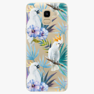 Plastový kryt iSaprio - Parrot Pattern 01 - Samsung Galaxy J6