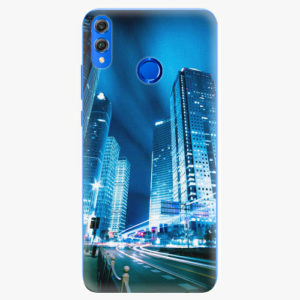 Plastový kryt iSaprio - Night City Blue - Huawei Honor 8X