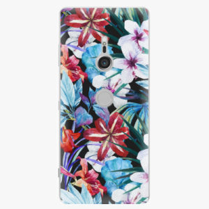Plastový kryt iSaprio - Tropical Flowers 05 - Sony Xperia XZ3
