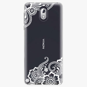 Plastový kryt iSaprio - White Lace 02 - Nokia 3.1