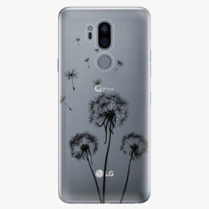 Plastový kryt iSaprio - Three Dandelions - black - LG G7