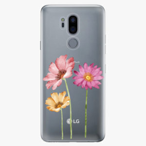 Plastový kryt iSaprio - Three Flowers - LG G7