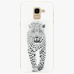 Plastový kryt iSaprio - White Jaguar - Samsung Galaxy J6