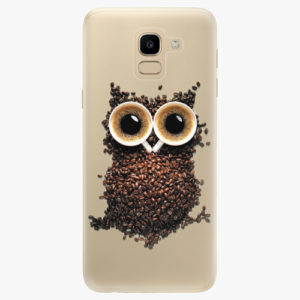 Plastový kryt iSaprio - Owl And Coffee - Samsung Galaxy J6