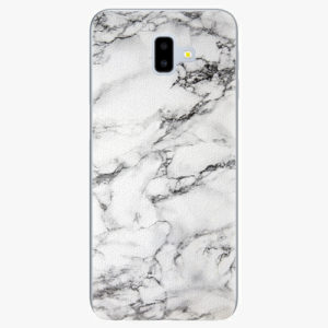 Plastový kryt iSaprio - White Marble 01 - Samsung Galaxy J6+