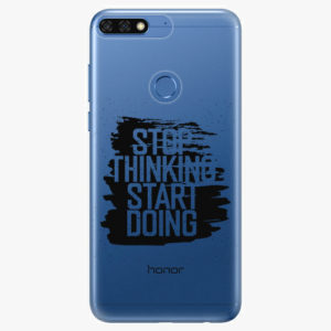 Plastový kryt iSaprio - Start Doing - black - Huawei Honor 7C