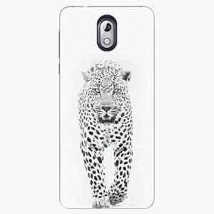 Plastový kryt iSaprio - White Jaguar - Nokia 3.1