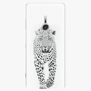 Plastový kryt iSaprio - White Jaguar - Sony Xperia XZ3