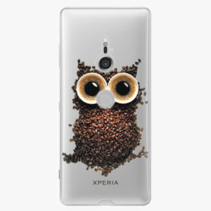 Plastový kryt iSaprio - Owl And Coffee - Sony Xperia XZ3