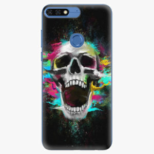 Plastový kryt iSaprio - Skull in Colors - Huawei Honor 7C