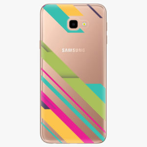 Plastový kryt iSaprio - Color Stripes 03 - Samsung Galaxy J4+