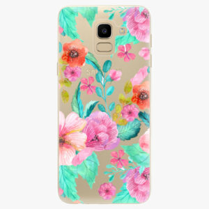 Plastový kryt iSaprio - Flower Pattern 01 - Samsung Galaxy J6