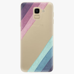 Plastový kryt iSaprio - Glitter Stripes 01 - Samsung Galaxy J6