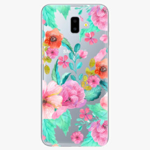 Plastový kryt iSaprio - Flower Pattern 01 - Samsung Galaxy J6+