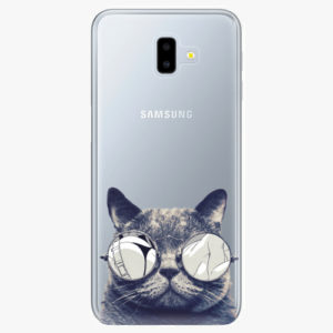 Plastový kryt iSaprio - Crazy Cat 01 - Samsung Galaxy J6+