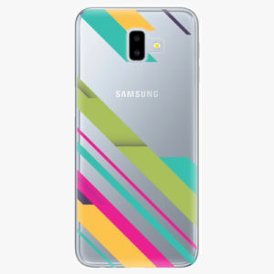 Plastový kryt iSaprio - Color Stripes 03 - Samsung Galaxy J6+