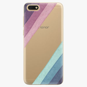 Plastový kryt iSaprio - Glitter Stripes 01 - Huawei Honor 7S