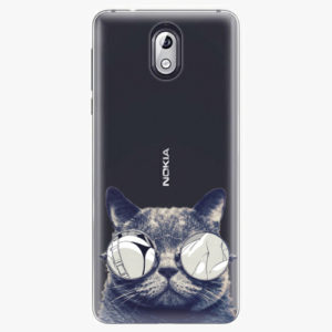 Plastový kryt iSaprio - Crazy Cat 01 - Nokia 3.1