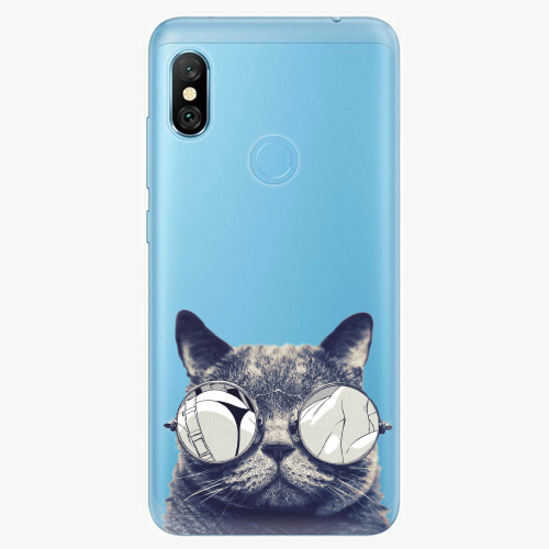 Plastový kryt iSaprio - Crazy Cat 01 - Xiaomi Redmi Note 6 Pro Plastový kryt iSaprio - Crazy Cat 01 - Xiaomi Redmi Note 6 Pro
