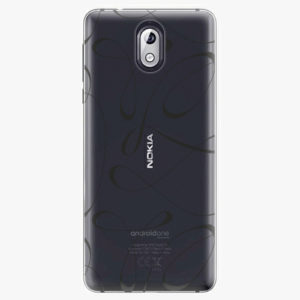 Plastový kryt iSaprio - Fancy - black - Nokia 3.1