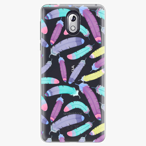 Plastový kryt iSaprio - Feather Pattern 01 - Nokia 3.1 Plastový kryt iSaprio - Feather Pattern 01 - Nokia 3.1