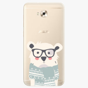 Plastový kryt iSaprio - Bear with Scarf - Asus ZenFone 4 Selfie ZD553KL